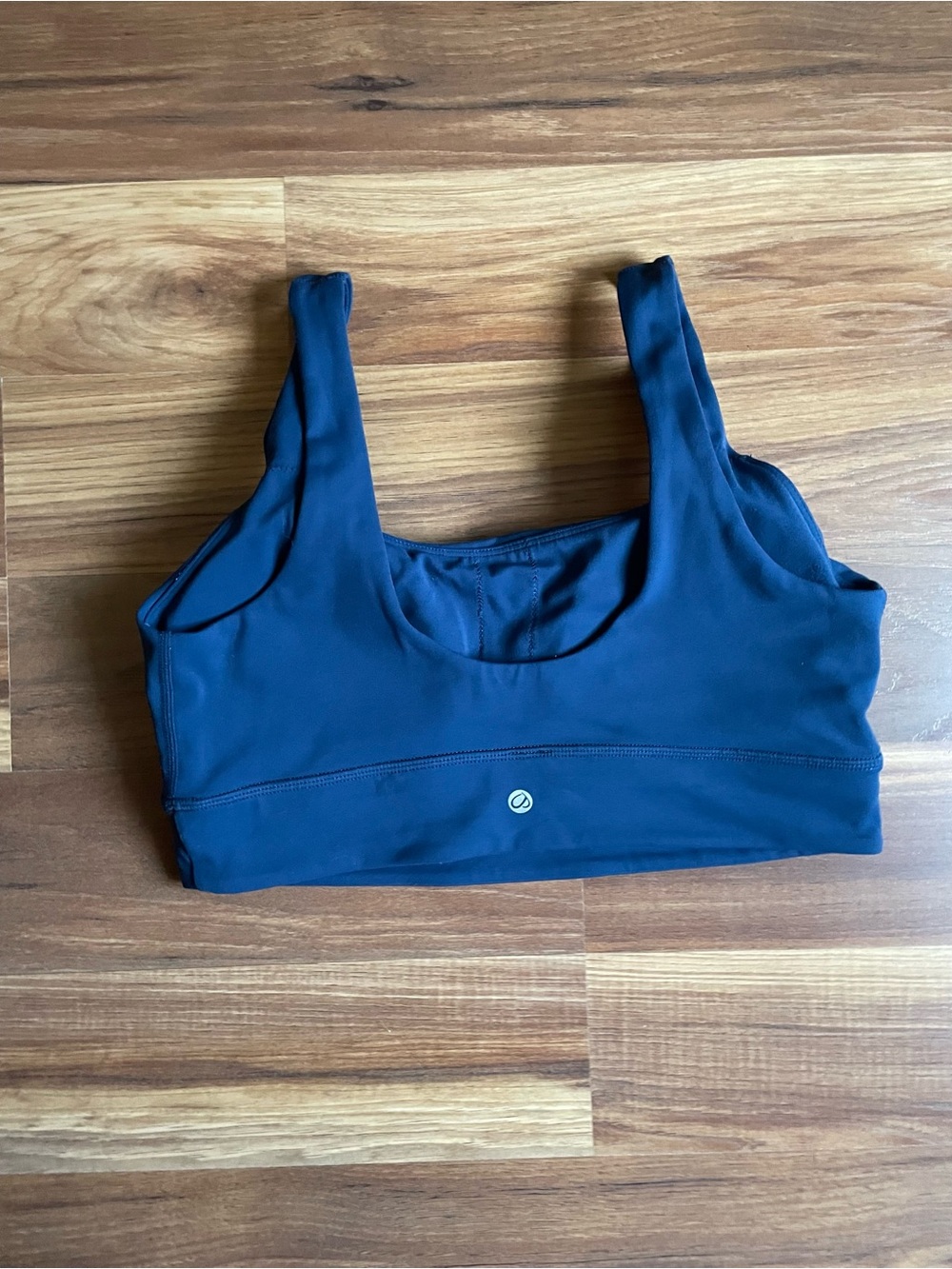 CRZ YOGA French Navy Sports Bra & High Waist Legging Set Size Medium - Picture 3 of 6